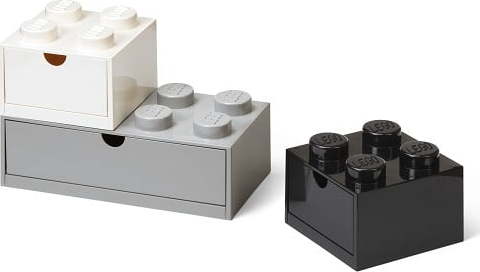 Plastové dětské úložné boxy v sadě 3 ks Multi-Pack - LEGO® LEGO