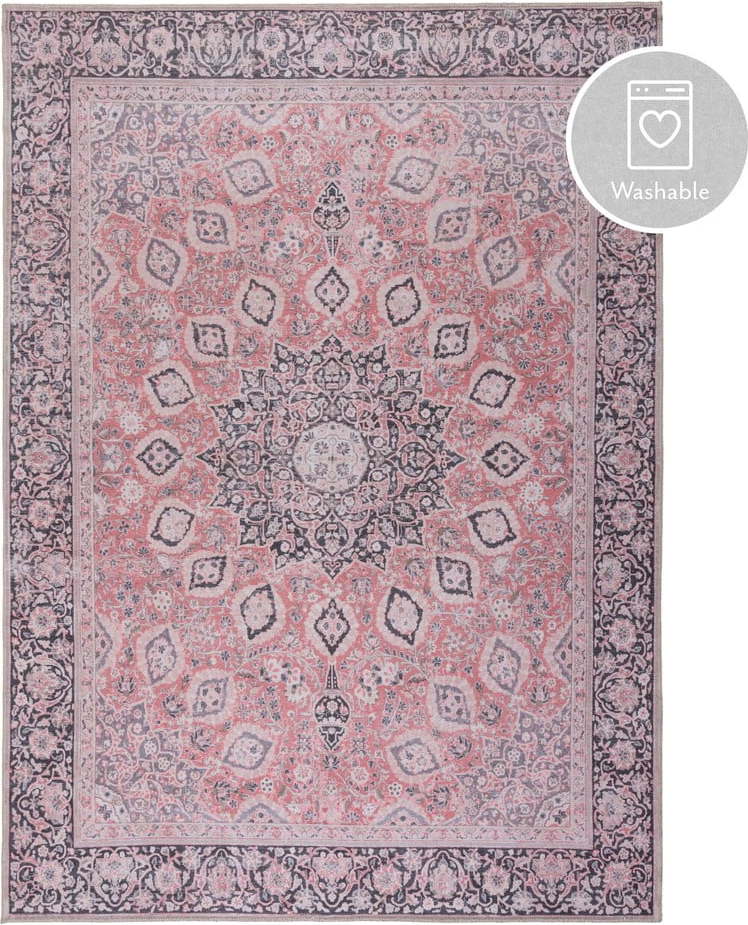 Růžový koberec Flair Rugs FOLD Somerton