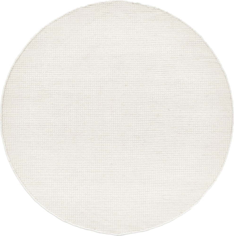Světle béžový ručně tkaný vlněný koberec Westwing Collection Amaro