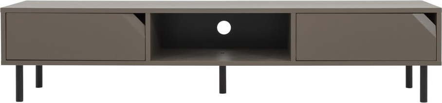 Tmavě šedý TV stolek 177x39 cm Corner - Tenzo Tenzo