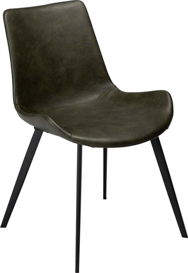 Zelená jídelní židle z imitace kůže DAN–FORM Denmark Hype ​​​​​DAN-FORM Denmark