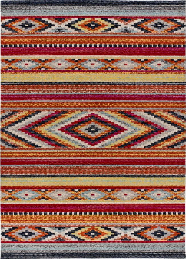 Červený venkovní koberec 150x80 cm Sassy - Universal Universal