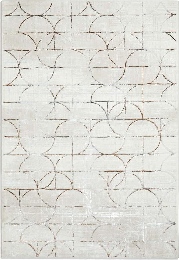 Béžový/ve stříbrné barvě koberec 230x160 cm Creation - Think Rugs Think Rugs