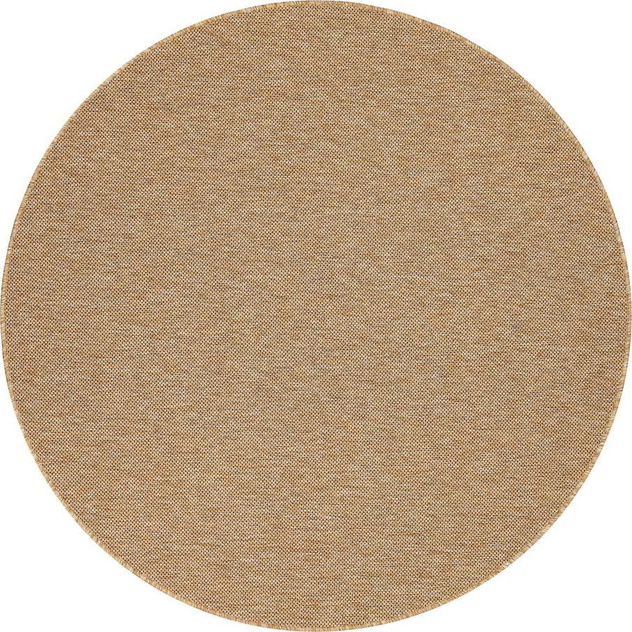 Hnědobéžový kulatý venkovní koberec ø 160 cm Vagabond™ - Narma Narma