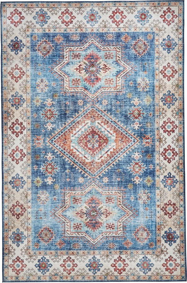 Modrý koberec 170x120 cm Topaz - Think Rugs Think Rugs