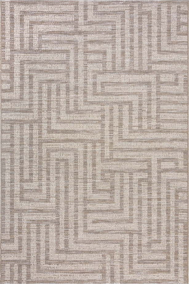 Šedo-béžový venkovní koberec 230x160 cm Salerno - Flair Rugs Flair Rugs