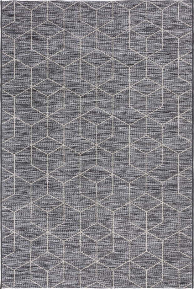 Šedý venkovní koberec 170x120 cm Napoli - Flair Rugs Flair Rugs