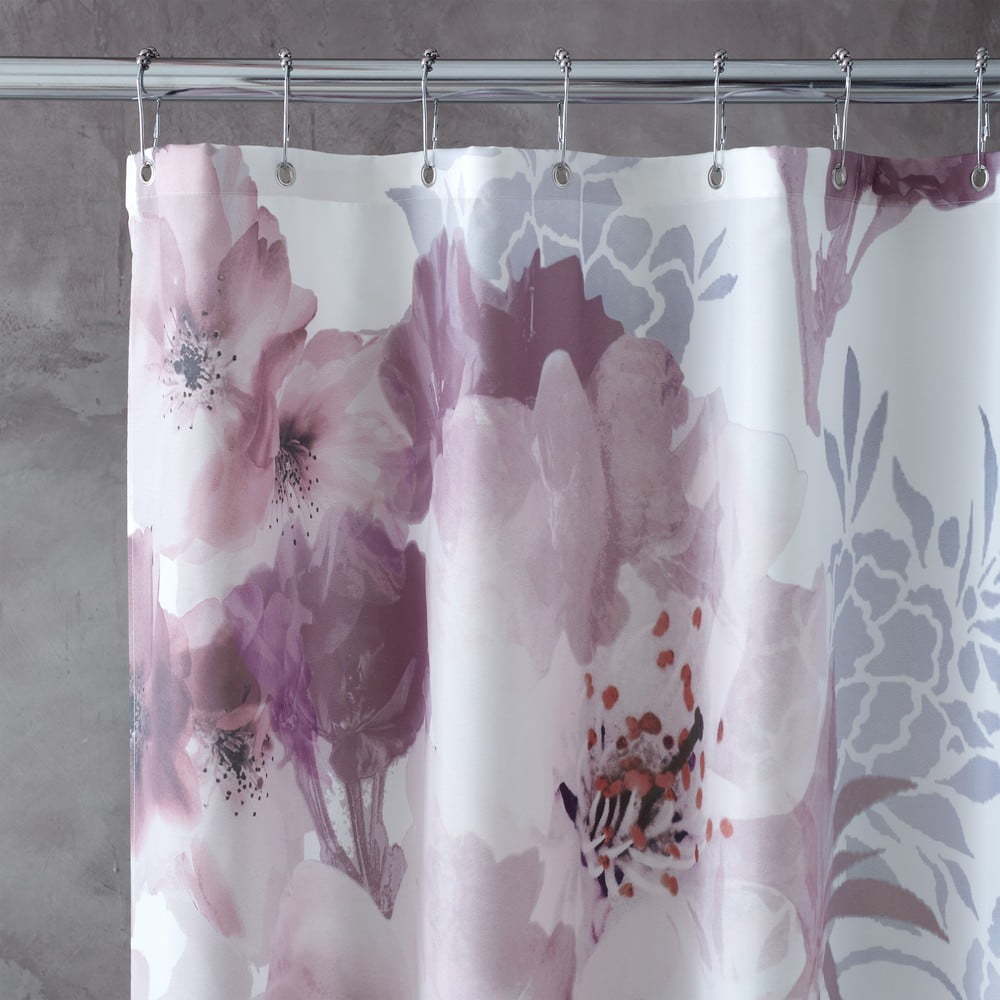 Sprchový závěs 180x180 cm Dramatic Floral - Catherine Lansfield Catherine Lansfield