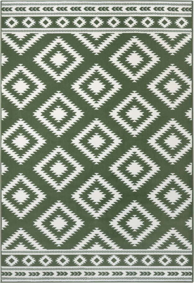 Zelený koberec 150x80 cm Ethno - Hanse Home Hanse Home