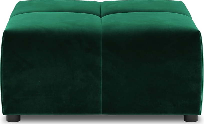 Zelený sametový modul pohovky Rome Velvet - Cosmopolitan Design Cosmopolitan design