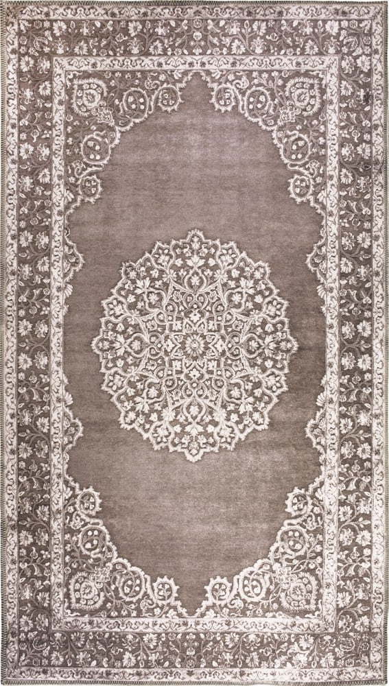 Béžový pratelný koberec 80x50 cm - Vitaus Vitaus