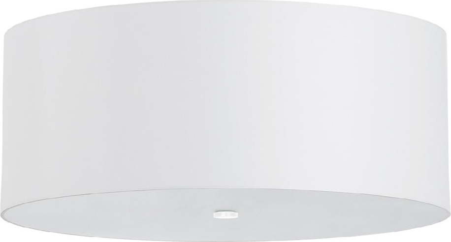 Bílé stropní svítidlo se skleněným stínidlem ø 70 cm Volta - Nice Lamps Nice Lamps