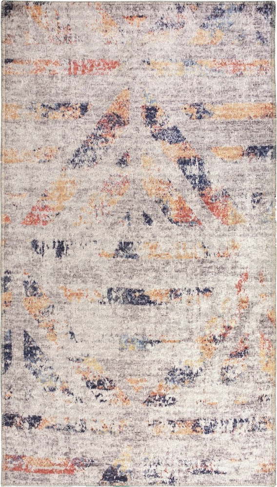 Bílo-béžový pratelný koberec 80x50 cm - Vitaus Vitaus