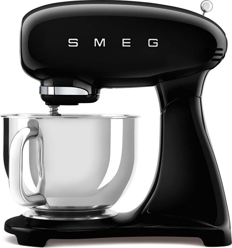Černý kuchyňský robot 50's Retro Style - SMEG SMEG