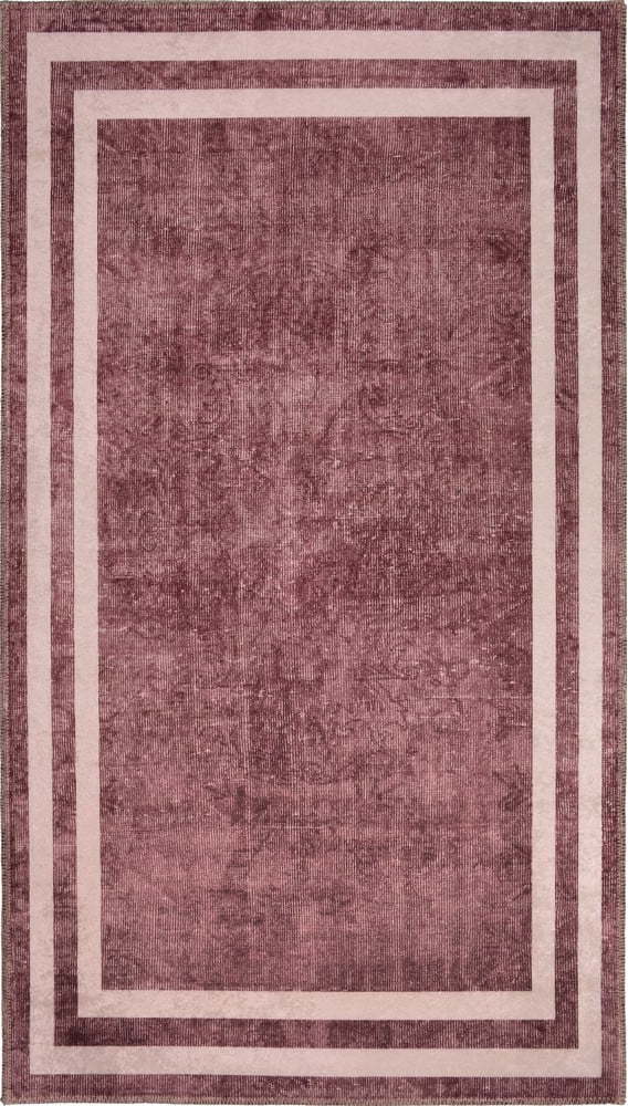 Červený pratelný koberec 150x80 cm - Vitaus Vitaus