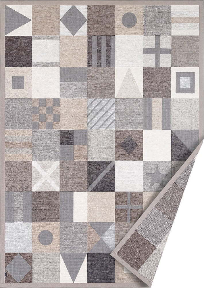 Hnědo-béžový dětský koberec 200x140 cm Laeva - Narma Narma