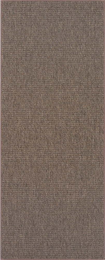 Hnědý koberec běhoun 250x80 cm Bello™ - Narma Narma