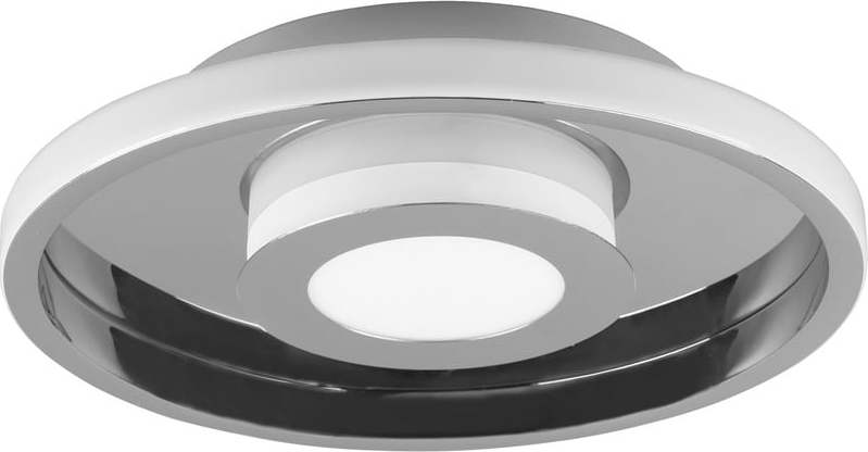 Kovové LED stropní svítidlo v leskle stříbrné barvě ø 30 cm Ascari – Trio TRIO