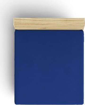Modré napínací bavlněné prostěradlo 160x200 cm - Mijolnir Mijolnir