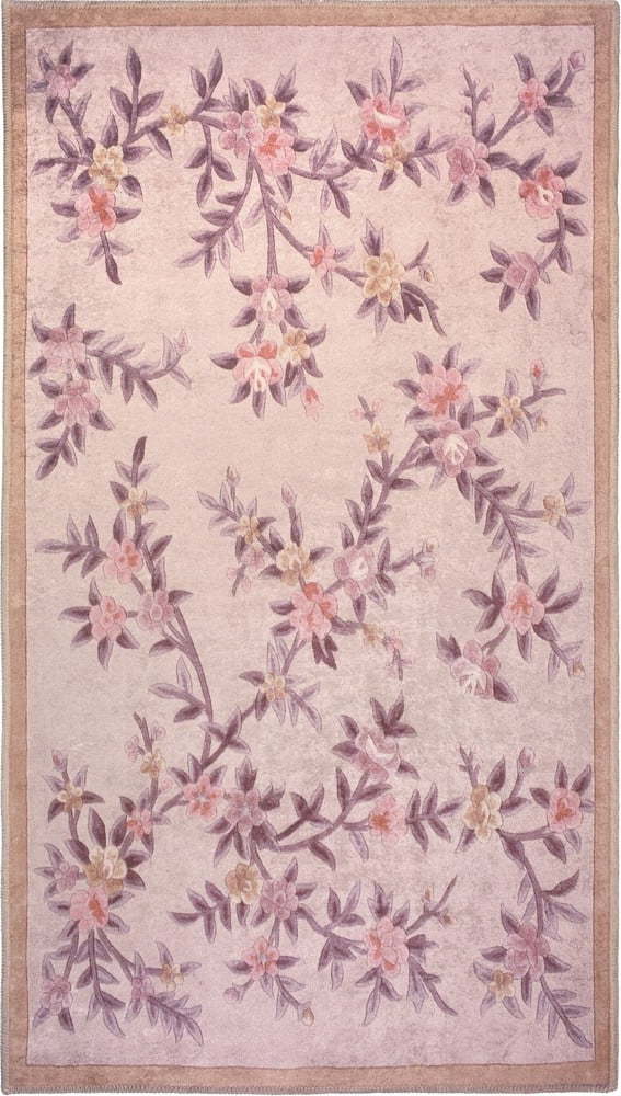 Světle růžový pratelný koberec 150x80 cm - Vitaus Vitaus