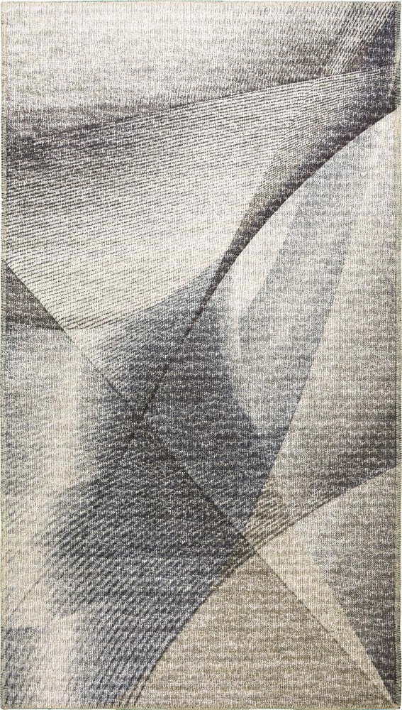 Světle šedý pratelný koberec 80x50 cm - Vitaus Vitaus