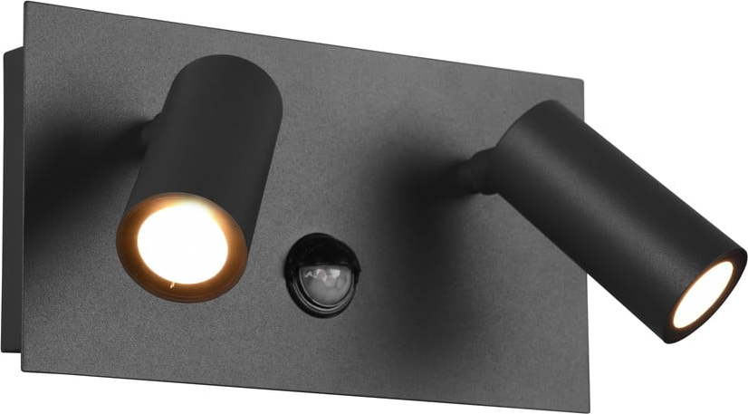 Tmavě šedé LED nástěnné svítidlo Tunga – Trio TRIO