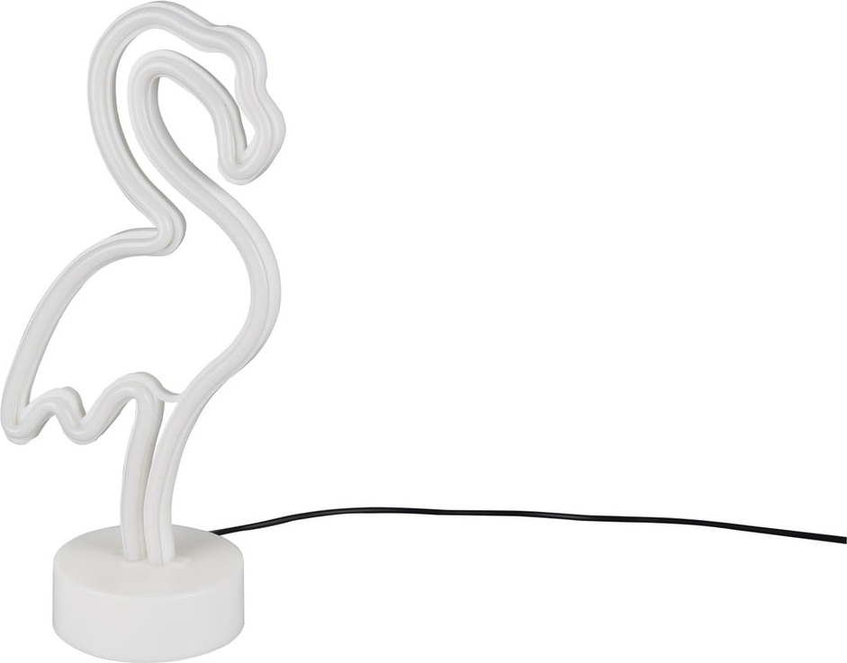 Bílá LED stolní lampa (výška 29 cm) Flamingo – Trio TRIO