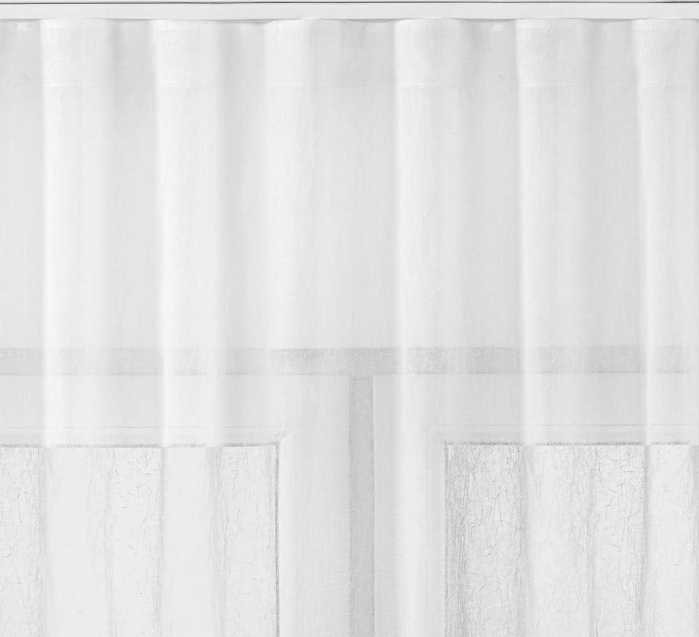 Bílá záclona 280x275 cm Kresz – Homede HOMEDE