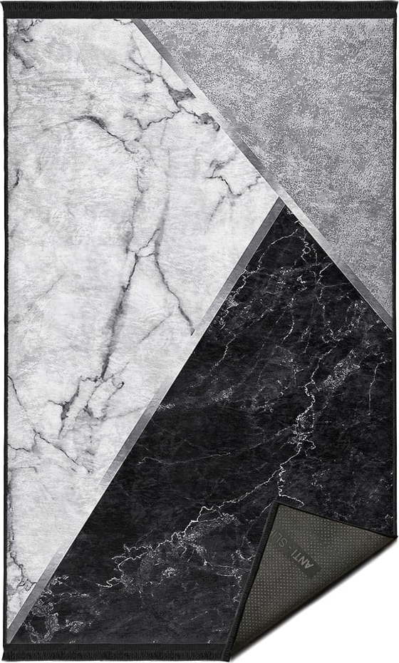 Bílo-černý koberec 120x180 cm – Mila Home Mila Home