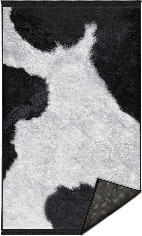 Bílo-černý koberec běhoun 80x200 cm – Mila Home Mila Home