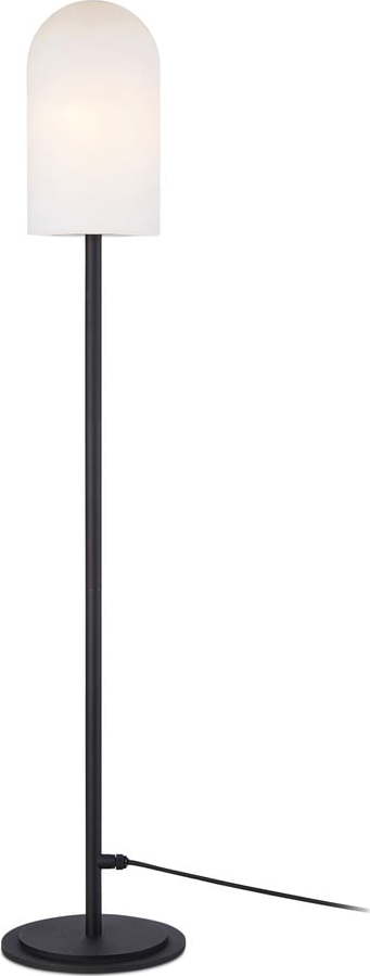 Černo-bílá stojací lampa (výška 128 cm) Afternoon – Markslöjd Markslöjd