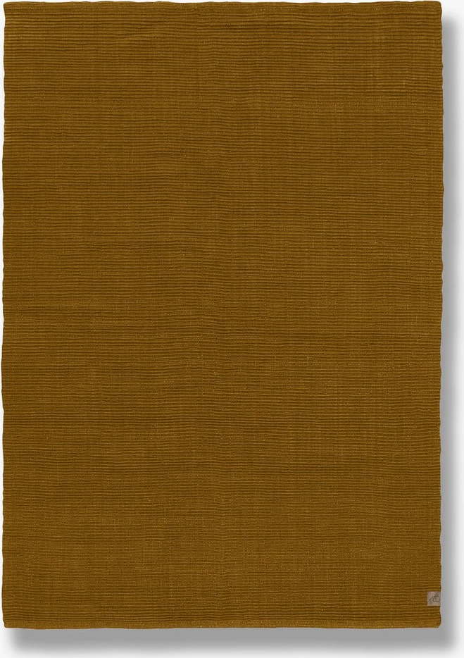 Jutový koberec běhoun v cihlové barvě 70x150 cm Ribbon – Mette Ditmer Denmark Mette Ditmer Denmark