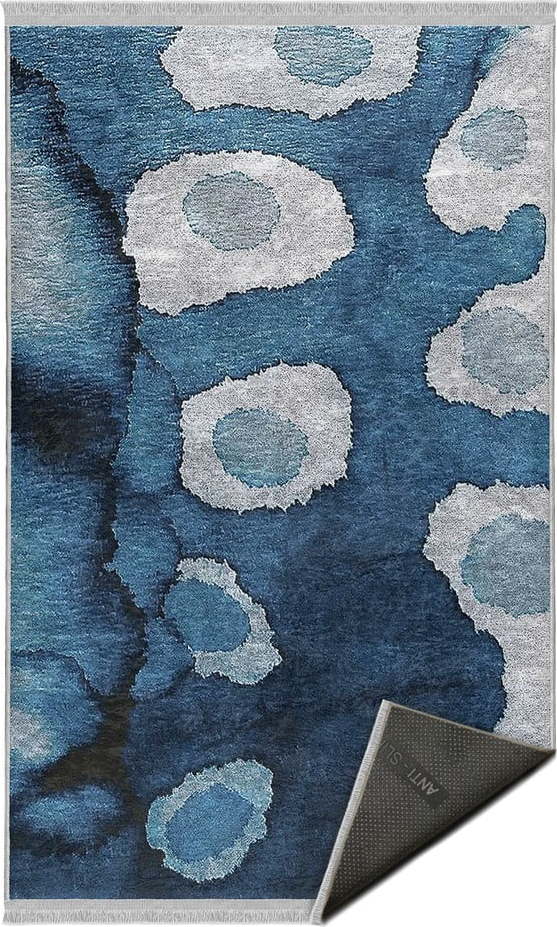 Modrý koberec běhoun 80x200 cm – Mila Home Mila Home