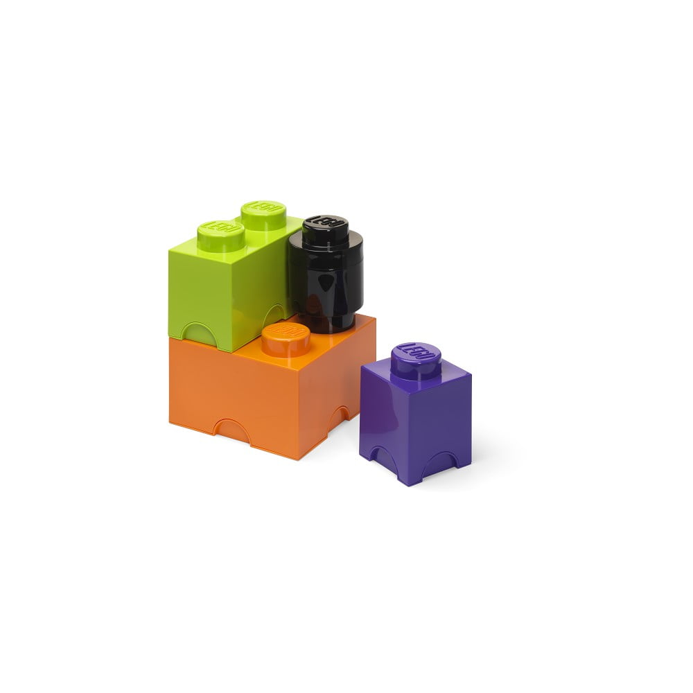 Plastové dětské úložné boxy v sadě 4 ks Box – LEGO® LEGO