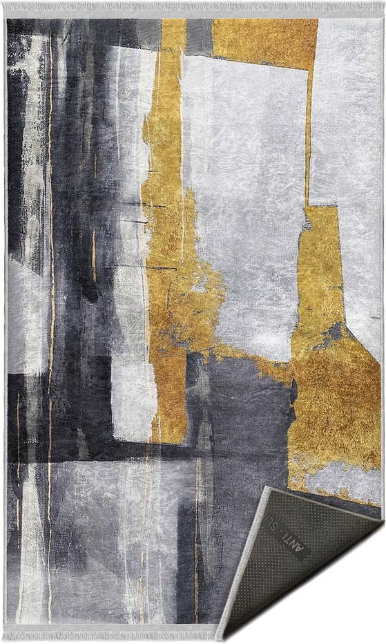 Žluto-šedý koberec 120x180 cm – Mila Home Mila Home