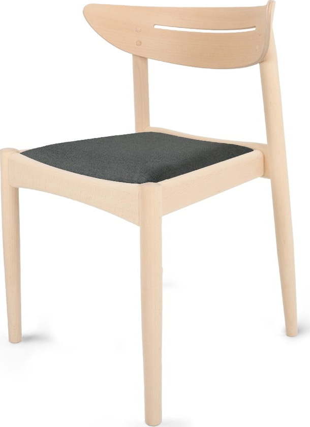 Černá/přírodní jídelní židle z bukového dřeva Jakob – Hammel Furniture Hammel Furniture
