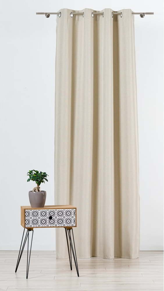 Béžový zatemňovací závěs 140x245 cm Butler – Mendola Fabrics Mendola Fabrics