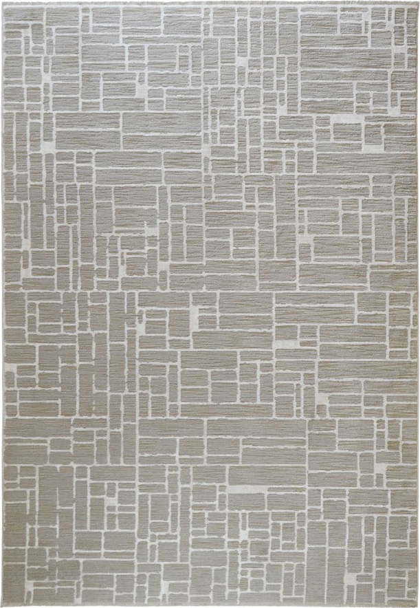 Šedo-béžový koberec 200x290 cm Jaipur – Webtappeti Webtappeti