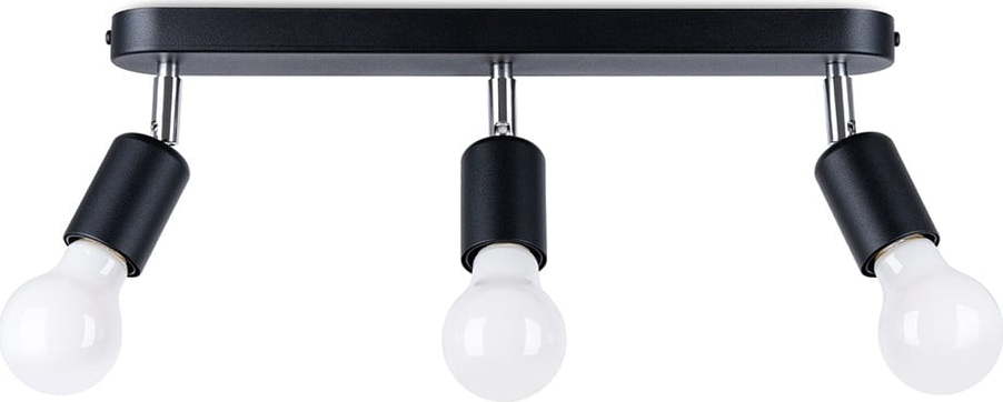 Černé stropní svítidlo ø 6 cm Brando – Nice Lamps Nice Lamps