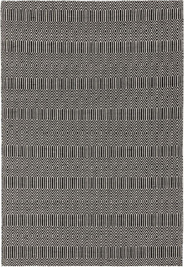 Černý vlněný koberec 120x170 cm Sloan – Asiatic Carpets Asiatic Carpets