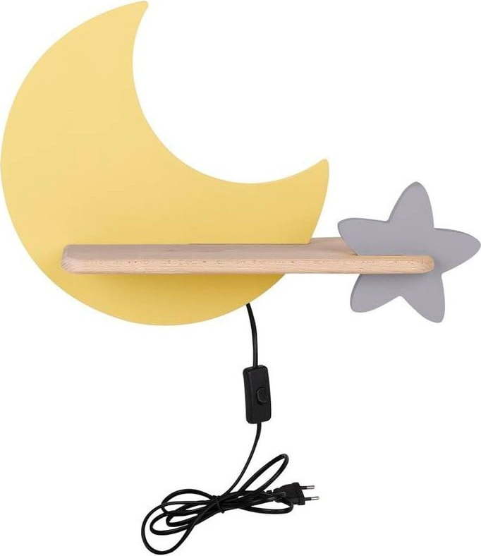 Žluté dětské svítidlo Moon – Candellux Lighting Candellux Lighting