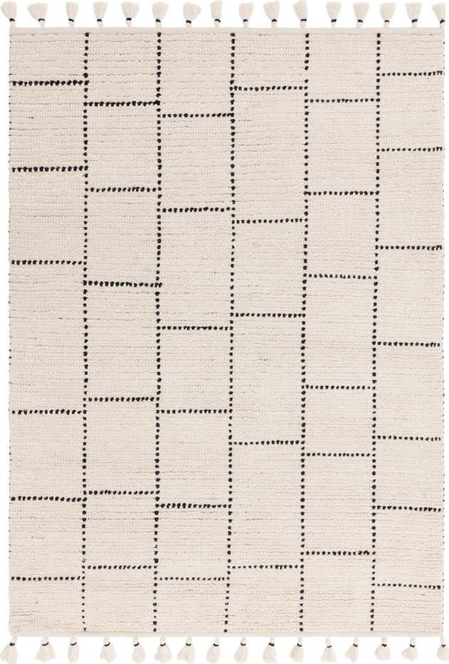 Béžový vlněný koberec 230x160 cm Nepal - Asiatic Carpets Asiatic Carpets