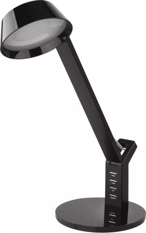 Černá LED stmívatelná stolní lampa (výška 39 cm) Simon – EMOS Emos