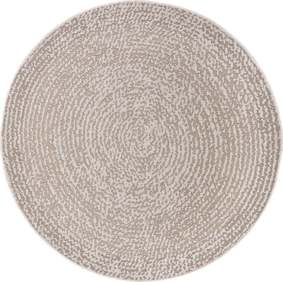Krémový kulatý koberec ø 120 cm Desert – Hanse Home Hanse Home