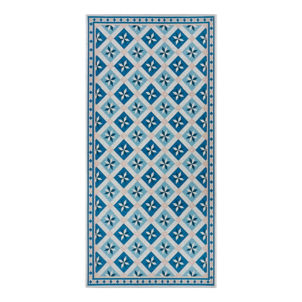 Modrý koberec běhoun 75x150 cm Cappuccino Classic – Hanse Home Hanse Home