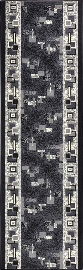 Šedý koberec běhoun 250x80 cm Cube - Hanse Home Hanse Home