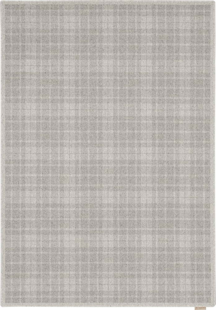 Světle šedý vlněný koberec 160x230 cm Pano – Agnella Agnella