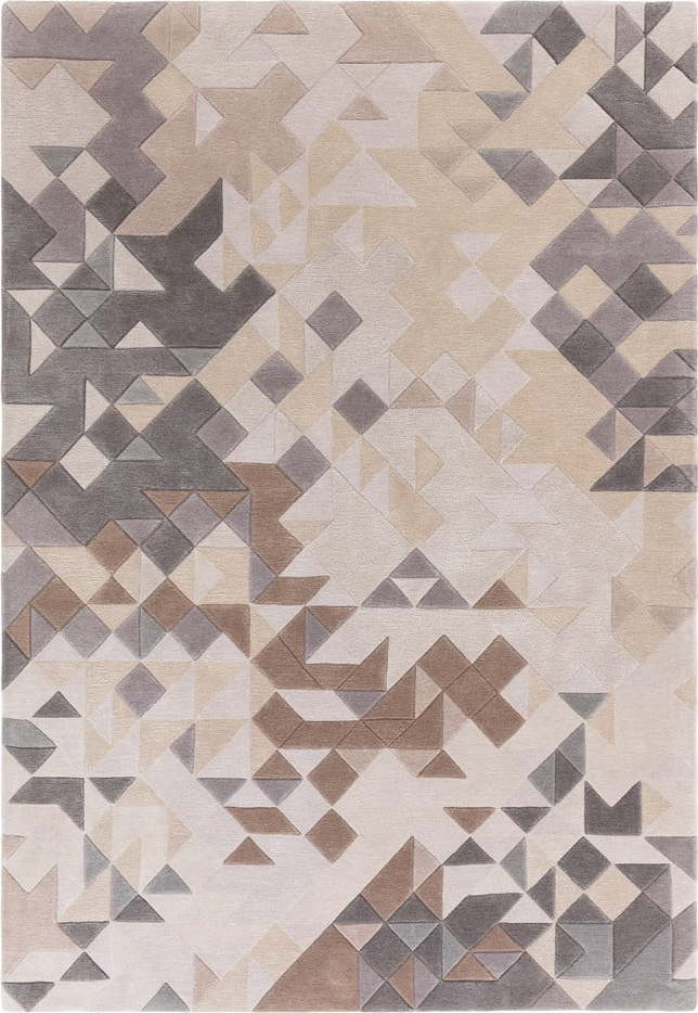 Šedo-béžový koberec 290x200 cm Enigma - Asiatic Carpets Asiatic Carpets