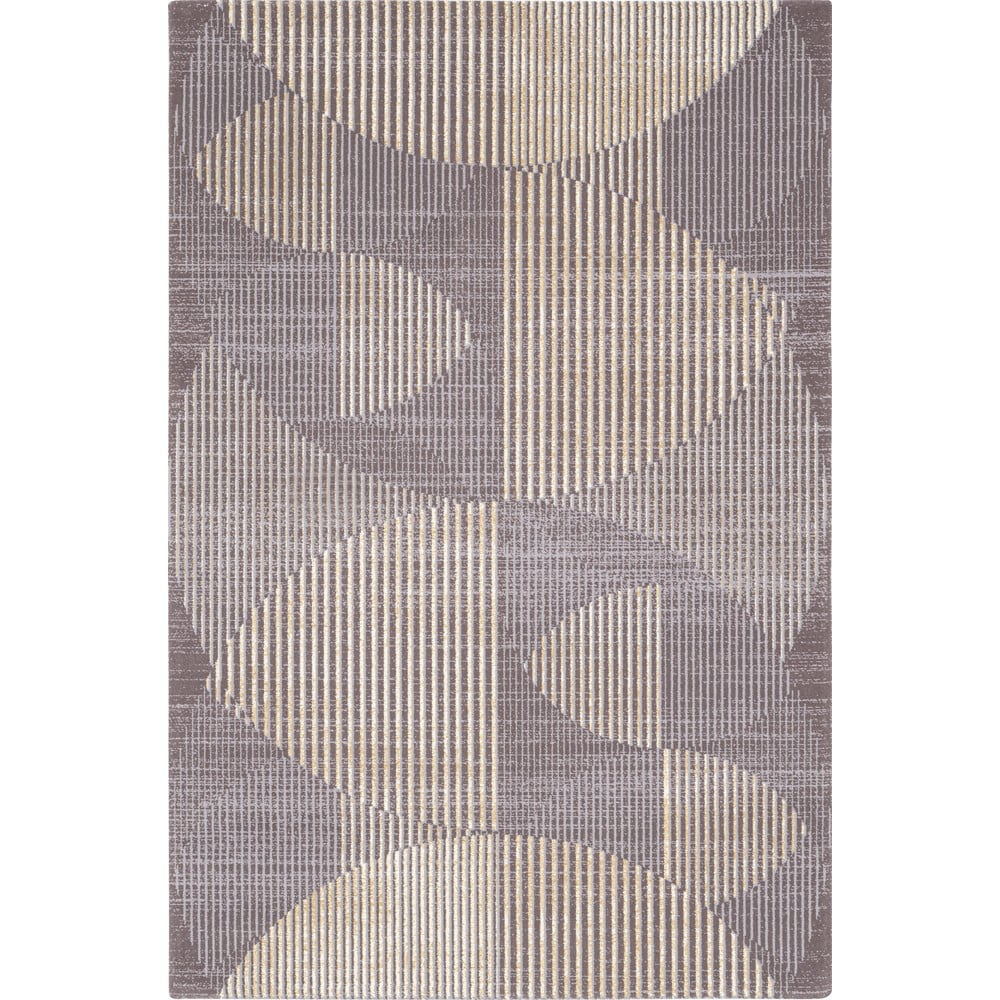 Šedý vlněný koberec 133x180 cm Shades – Agnella Agnella