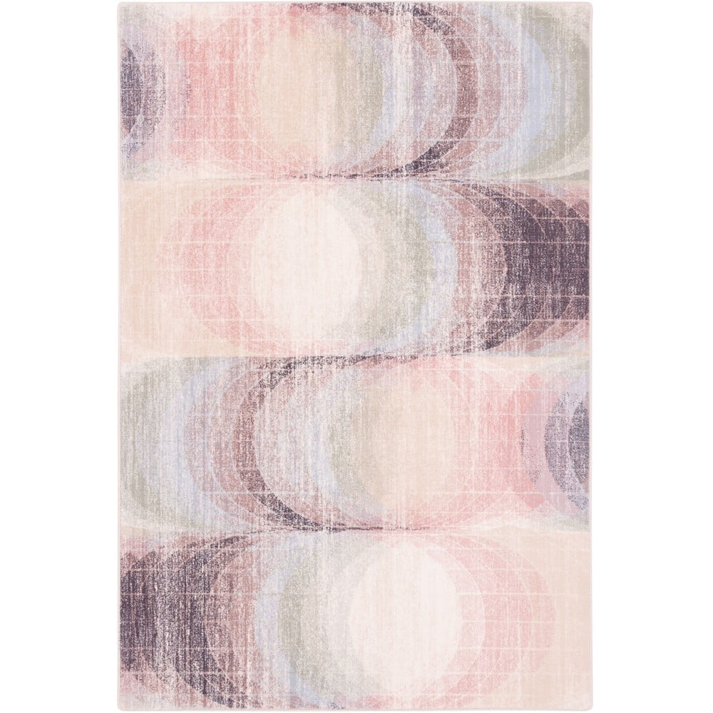 Světle růžový vlněný koberec 200x300 cm Kaola – Agnella Agnella